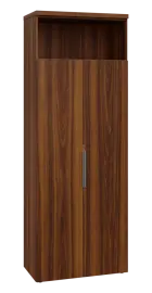 SIN 6 - 82DN kancelářská skříň, 2-dveřová/nika, 2170x800x400, ořech královský